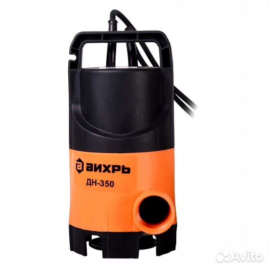 Новый дренажный насос Вихрь дн-350