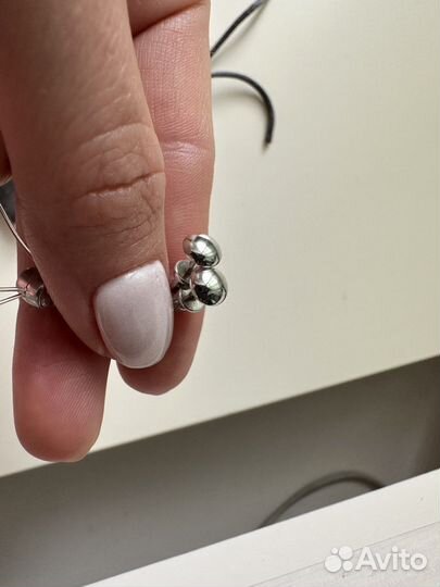 Новые пусеты Серебро 925 глянец