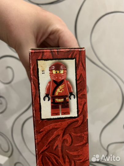 Новый Lego Ninjago Огненный дракон Кая