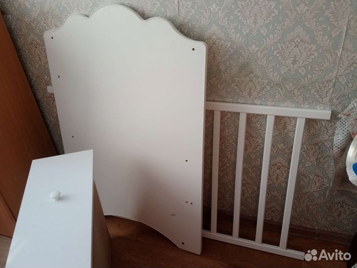 Детская кровать маятник поперечный