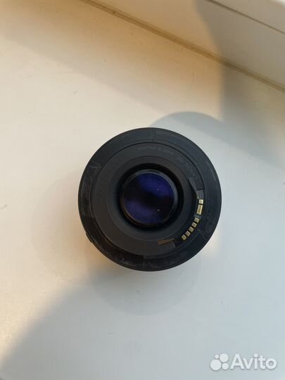 Объектив canon 50mm 1 8 ef