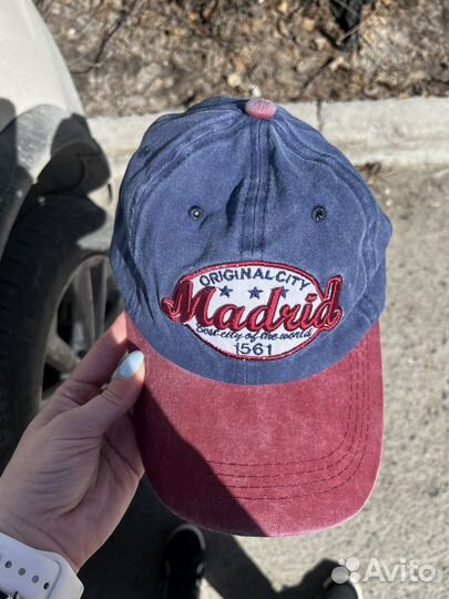 Бейсболка кепка джинсовая