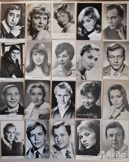 Фотооткрытки Актёры