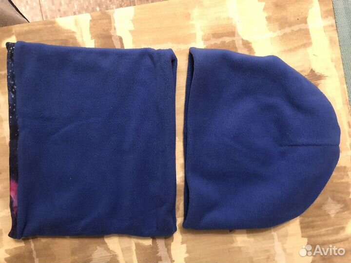 Комплект шапка и снуд