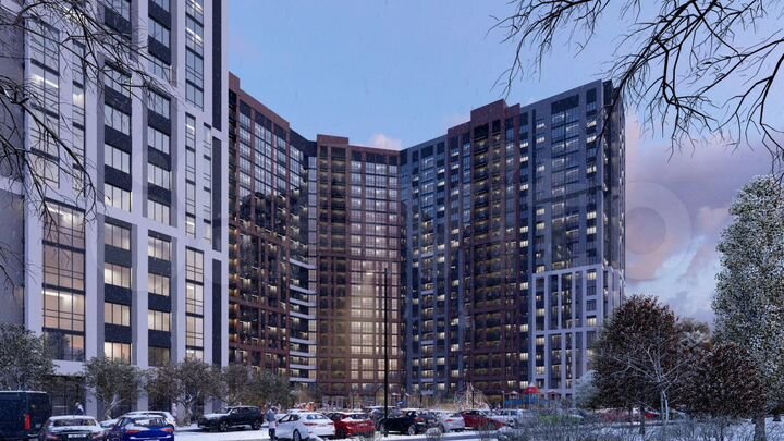 Квартира-студия, 23 м², 12/20 эт.