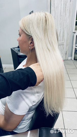 Наращивание волос коррекция топ мастер