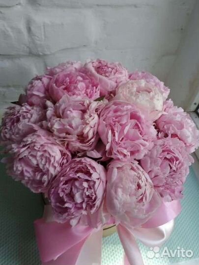 Букет из пионов