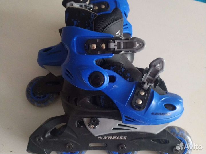 Роликовые коньки детские раздвижные