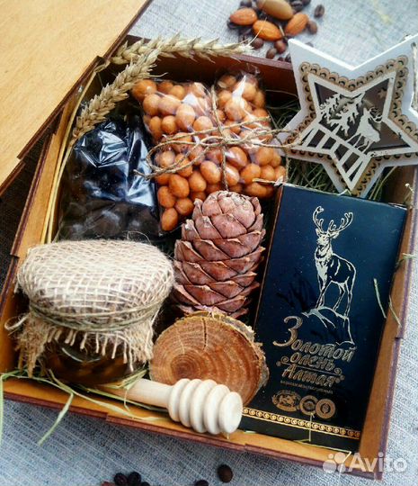 Эко подарок в коробке