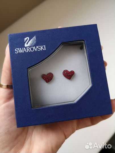 Серьги swarovski оригинал новые