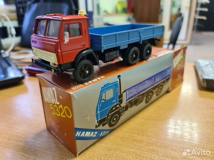 Модель СССР 1 43. Камаз 5320 на винте