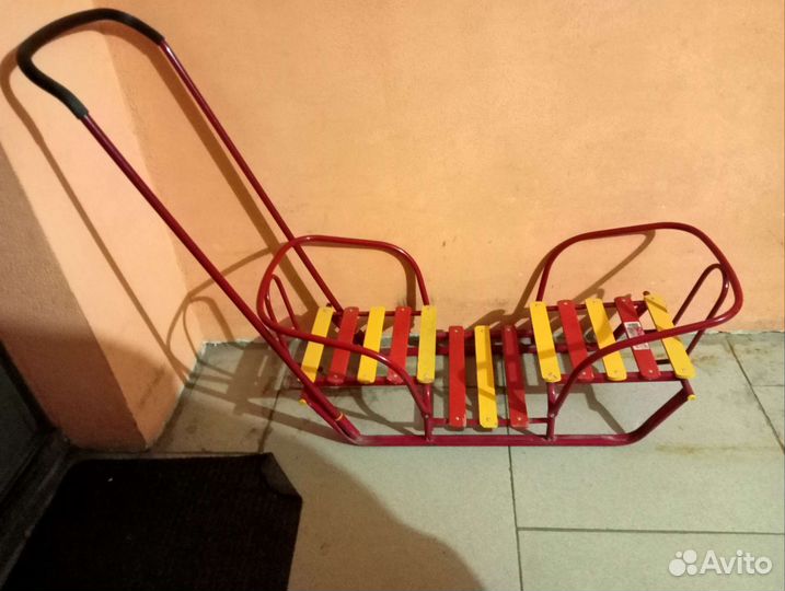 Санки для двойни и погодок