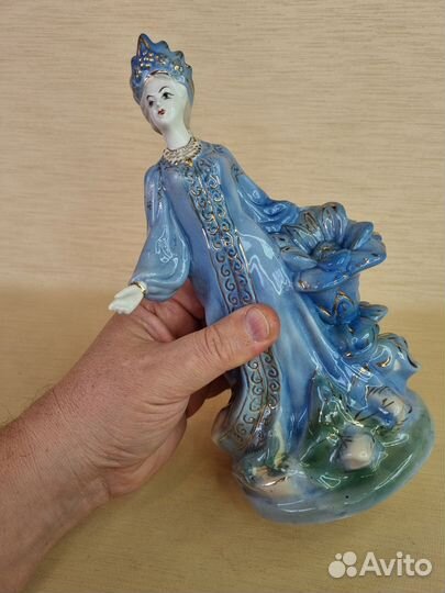 Статуэтка Хозяйка Медной горы Гжель