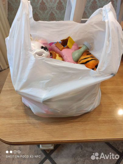Игрушки пакетом для девочки