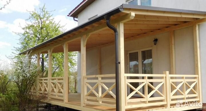 Строительство пристроек Кровельные работы Строител