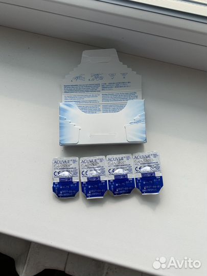 Контактные линзы acuvue oasys