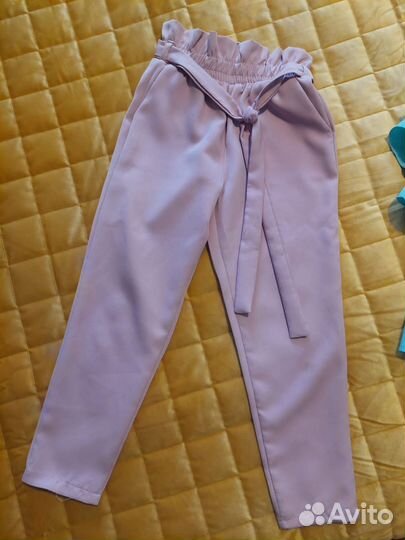 Рубашка и брюки для девочки 122