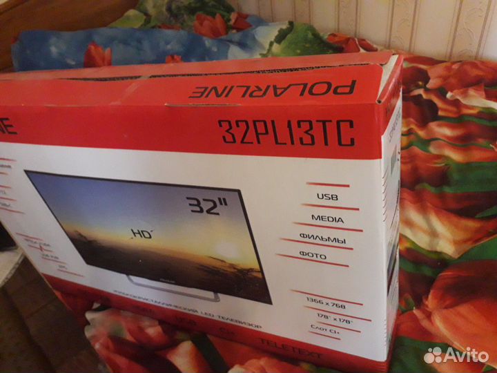 Телевизор Led FullHD-81cm,новый