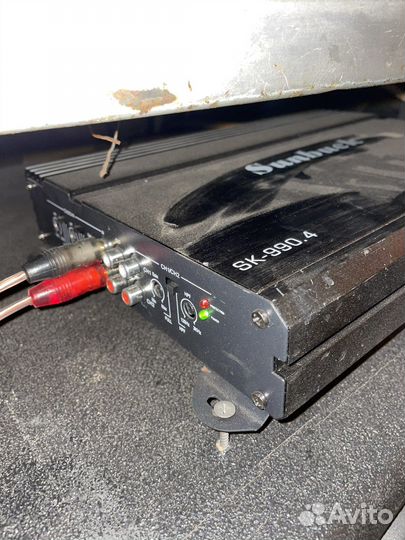 Сабвуфер в авто 9.900w