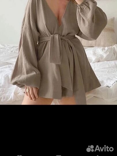 Хлопковый комбинезон