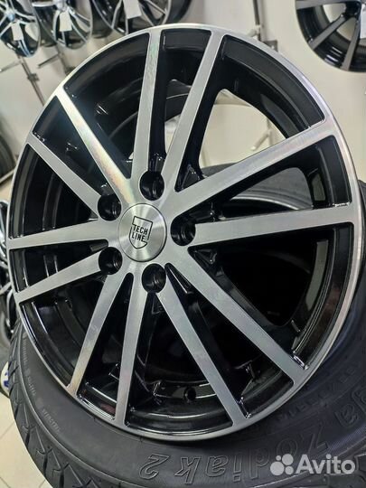 Диск литой TechLine-535,6*15,5*100,et45,dia57.1