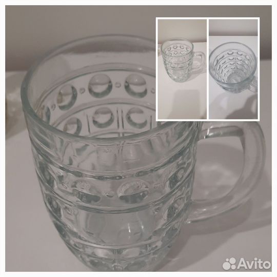 Пивная кружка 500, 430, 300, 250 мл