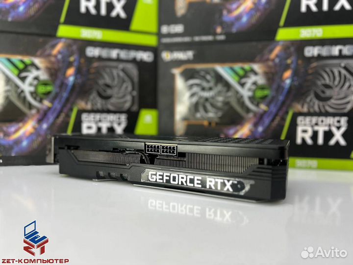 Видеокарта 8 Гб Palit GeForce RTX 3070 Gaming Pro