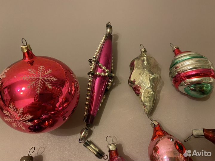 Елочные игрушки СССР