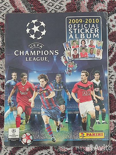 Альбом наклеек uefa Champions League 2009/10