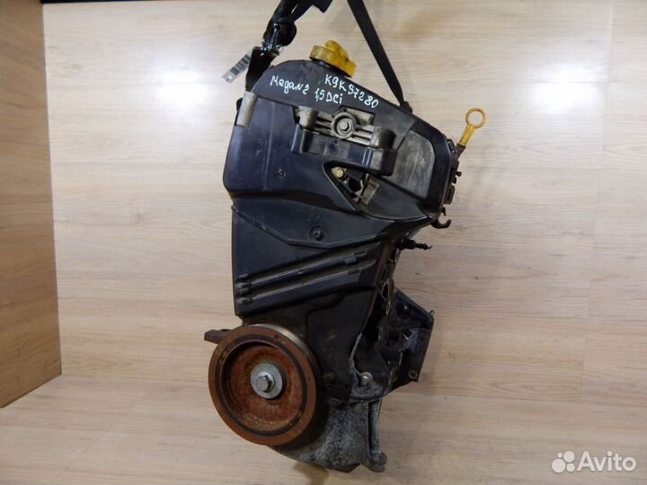 Двигатель 1,5 dci K9K728 Renault Megane 2