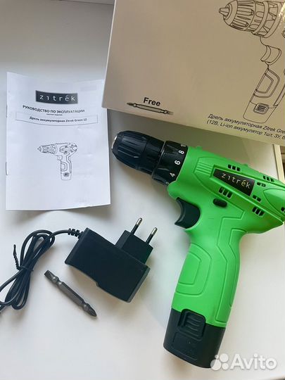 Шуруповерт Zitrek Green 12 новый