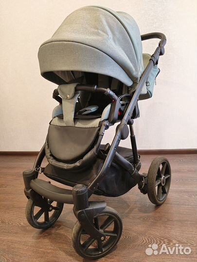 Коляска детская Bexa Ideal 2 в 1, зелёная