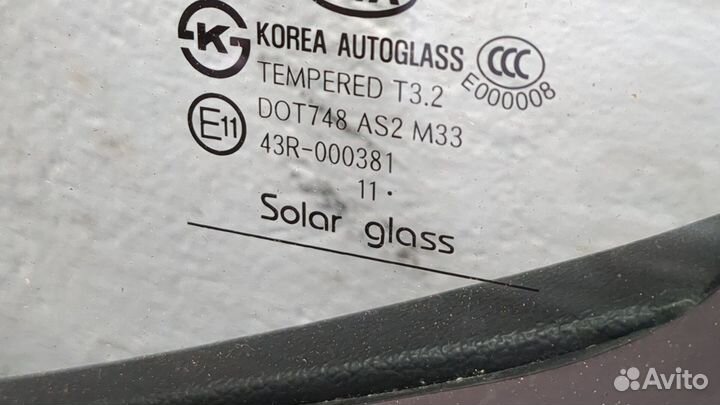 Дверь боковая левая задняя киа Optima 3