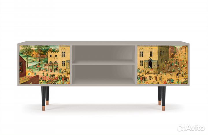 Тв-тумба T2 - Сатин - Children's Games