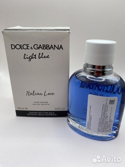 Dolce gabbana light blue тестеры, оригинал