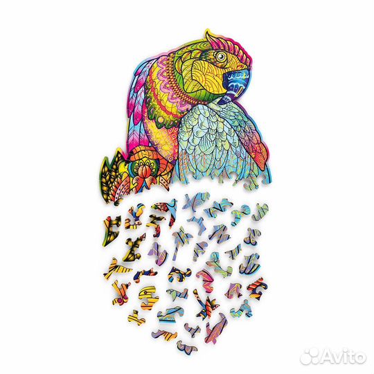 Деревянный пазл 