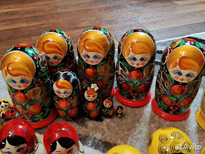 Матрешка, шкатулка