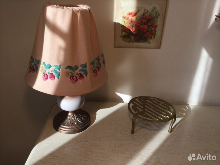 Лампа настольная СССР. знак качества