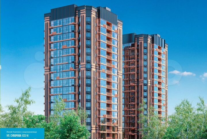 Квартира-студия, 23,5 м², 9/19 эт.