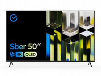 Новый Телевизор Sber SDX-50UQ5230T, 50"(127 см)