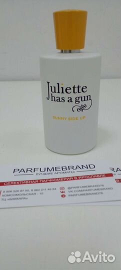 Juliette has a gun sunny side up