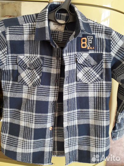 Рубашка для мальчика, 122р, турция