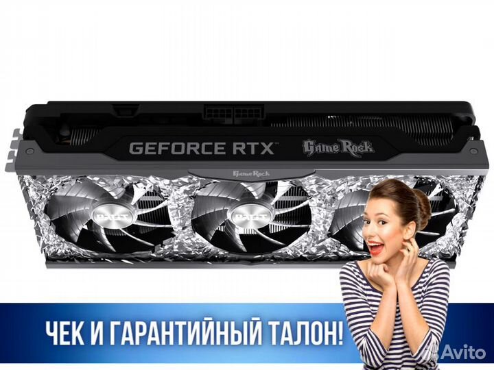 Видеокарта Palit PCI-E 4.0 PA-RTX3070 gamerock