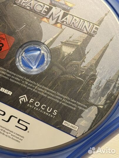 Warhammer 40,000 Space Marine 2 PS5 Русская версия