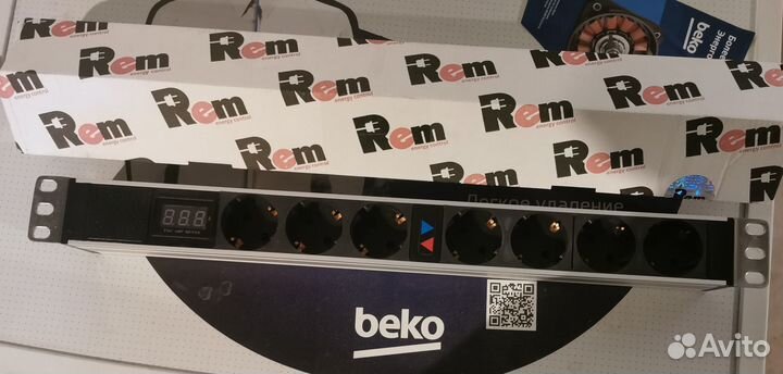 Силовые блоки розеток REM