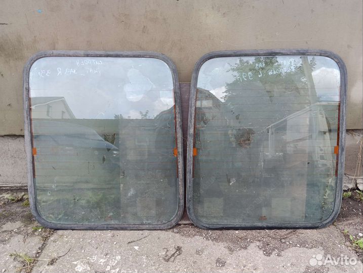 Стекла задних дверей Фиат Дукато высокий 1999г