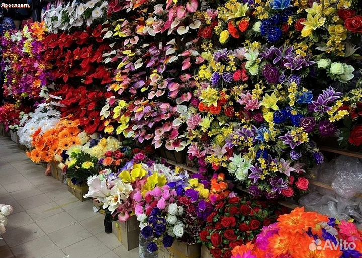 Искусственные цветы оптом 3000 видов