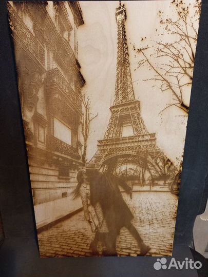 Картина гравировка лазерная 