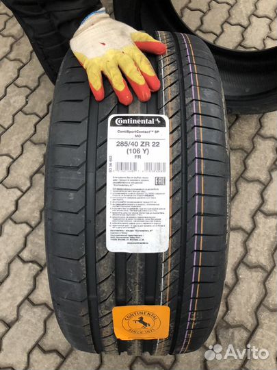 Continental ContiSportContact 5 285/40 R22 и 325/35 R22