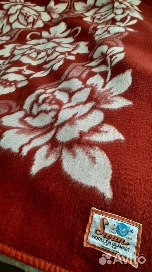 Одеяло шерстяное новое